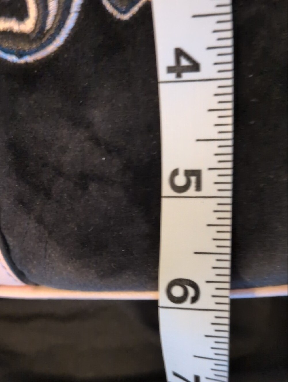Juicy Couture Black and Pale Pink Velvet Satchel - Picture 14 of 14